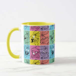 Mug BUNNY™ - Expressions de blocs de couleur