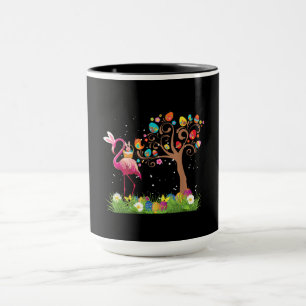 Mug Bunny Flamingo Easter   Cute Flamingo Lovers