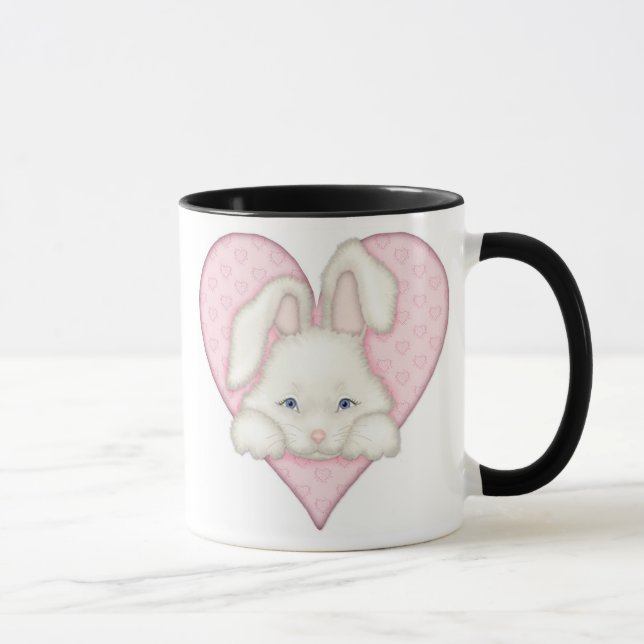 Mug Bunny Love Rose (Droite)
