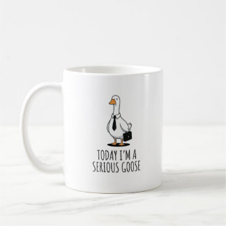 Mug Bureau d'oie sérieux drôle