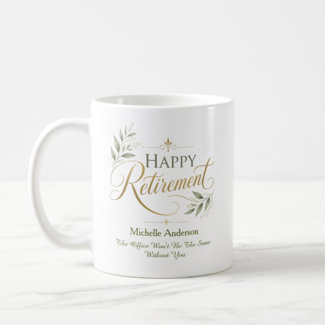 Mug Bureau personnalisé sans vous  (Gauche)