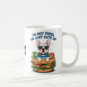 Mug Burger Burger Français mignon   Chien drôle