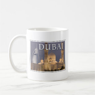 Mug Burj al Arab   Mosquée du soir Dubaï