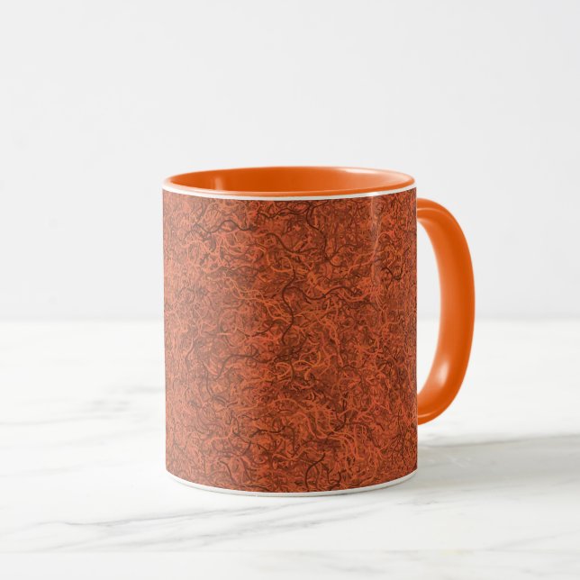 Mug Burnt orange polaire (Devant droit)