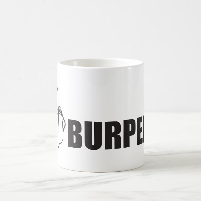 Mug BURPEES - Drôle entraînement de nouveauté (Centre)