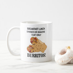 Mug Burritos Je Ne Mange Que Burrito