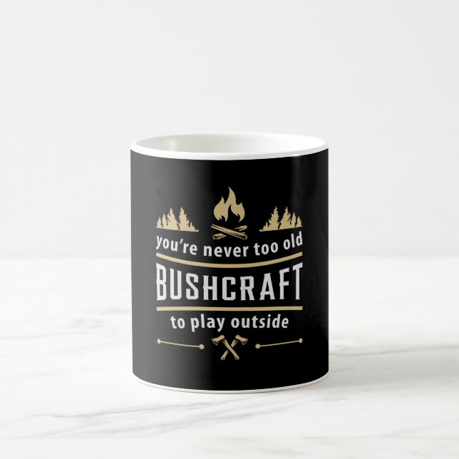 Mug Bushcraft Outdoor Apocalypse Survie Funny Cadeau (Centre)