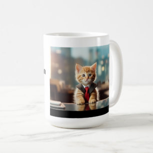 Mug Business Kitten