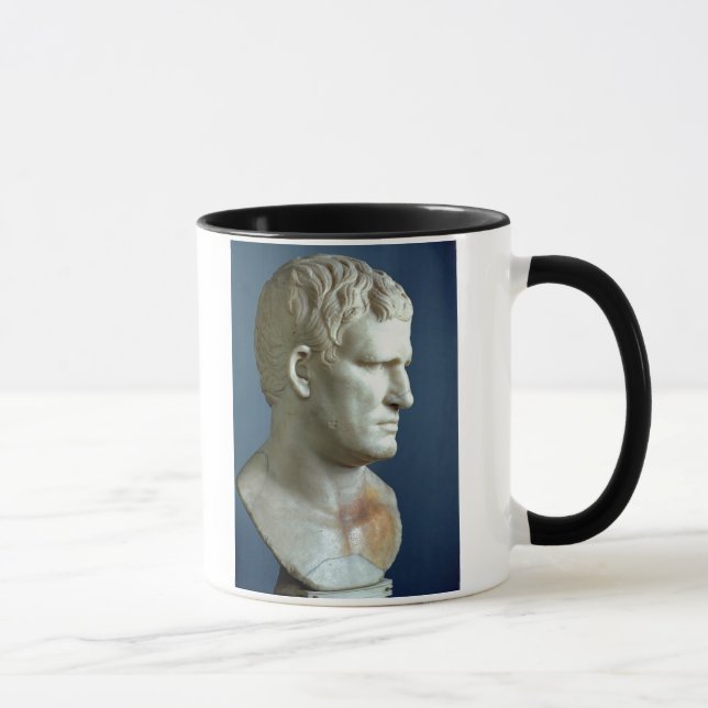 Mug Buste de portrait d'Agrippa (63-12 AVANT JÉSUS (Droite)