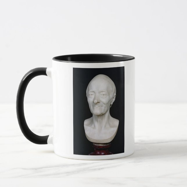 Mug Buste de Voltaire sans sa perruque, 1778 (Gauche)