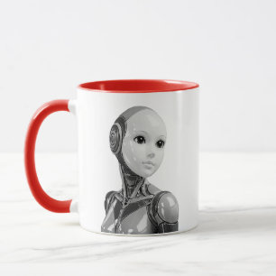 Mug Buste d'humanoïde Android