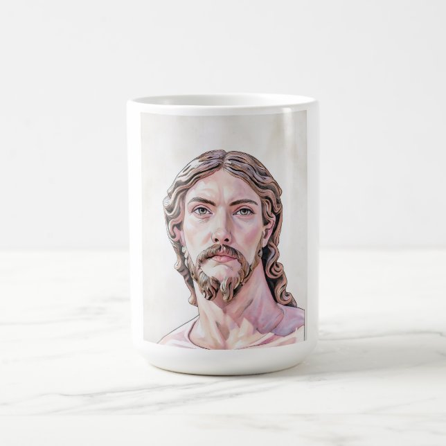 Mug BUSTE DU CHRIST SAUVEUR par MICHELANGELO 2026 (Centre)
