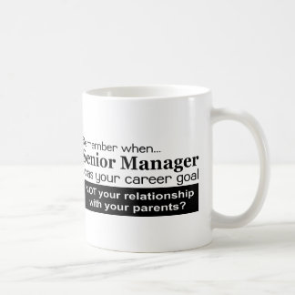 Mug But de carrière de la haute direction - Noir