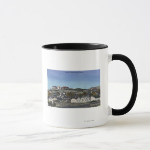 Mug Butte, Montana - école de vue de mines de