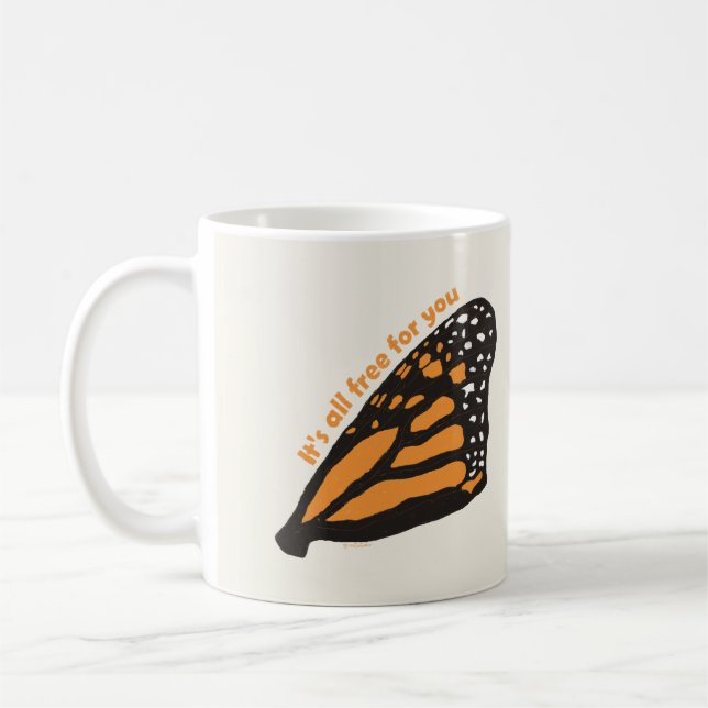 Mug butterfly (Gauche)