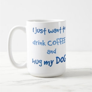 Mug Buvez du café Accrochez mon chien - Vet Tech - Chi
