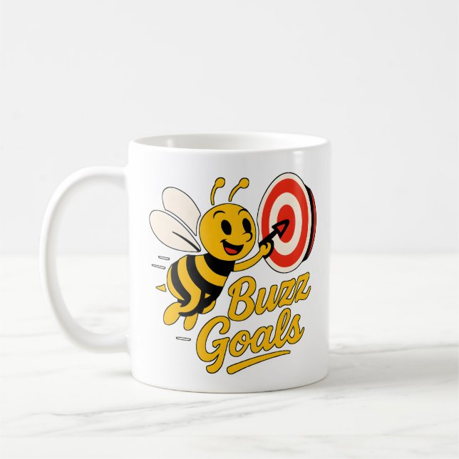 Mug Buzz Buzz Motivational Bee (Gauche)