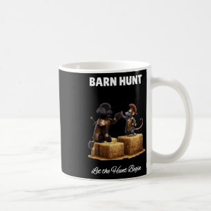 Mug Byrn Hunt Lover - Joli Rat Guerrier Et Poodle Noir