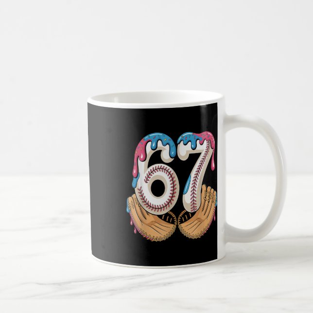 Mug Bysebyll 67 - Goutte de glace 67 Mème Drôle de Jou (Droite)
