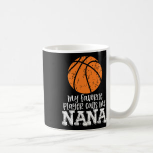 Mug Bysketbyll Nana Top Joueur favori m'appelle