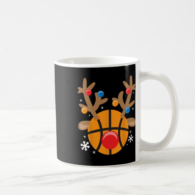 Mug Bysketbyll Reindeer Fun Jote Boy Christmas (Droite)