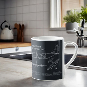 Mug C-130 Hercules - Plan directeur de l'avion PD