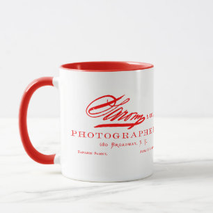 Mug C. 1870 Napoléon Sarony, photographe américain