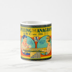 MUG C. 1915 JEU D'ORTHOGRAPHIE POUR ENFANTS