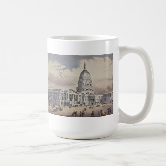 Mug C.C de Washinton de capitol des Etats-Unis (Droite)