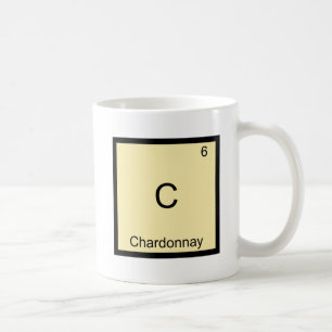 Mug C - Chardonnay Chimie Drôle Symbole d'Élément Tee