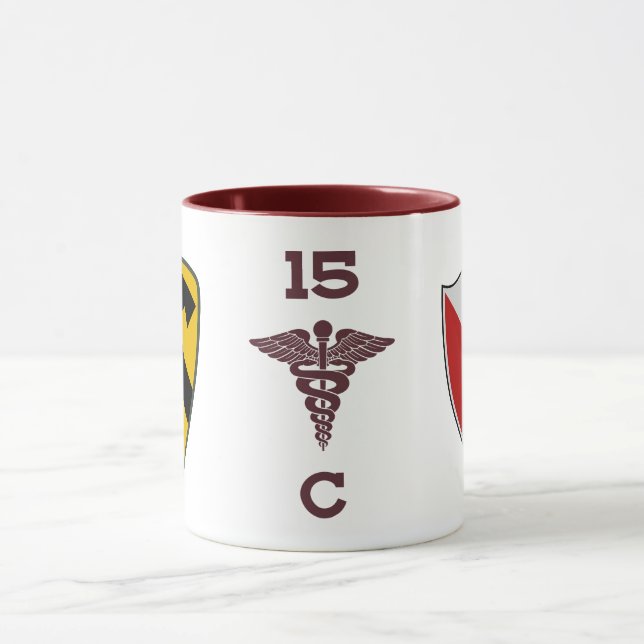 Mug C Co 15e BSB “Gamblers” 1re division de cavalerie (Centre)