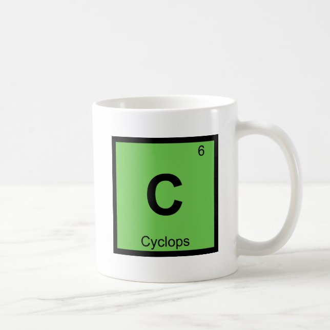 Mug C - Cyclope Chimie Grecque Tableau Périodique (Droite)