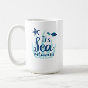 Mug C’est de la vitamine de la mer - Nautique à thème 