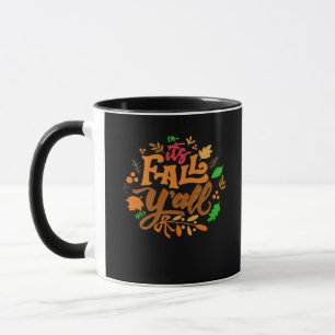 Mug C’est l’automne Y’all essentiel rétro classique