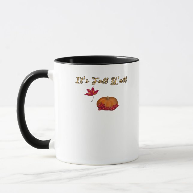 Mug C’est l’automne Y’all unique (Gauche)