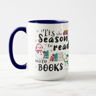 Mug C’est la saison pour lire plus de livres