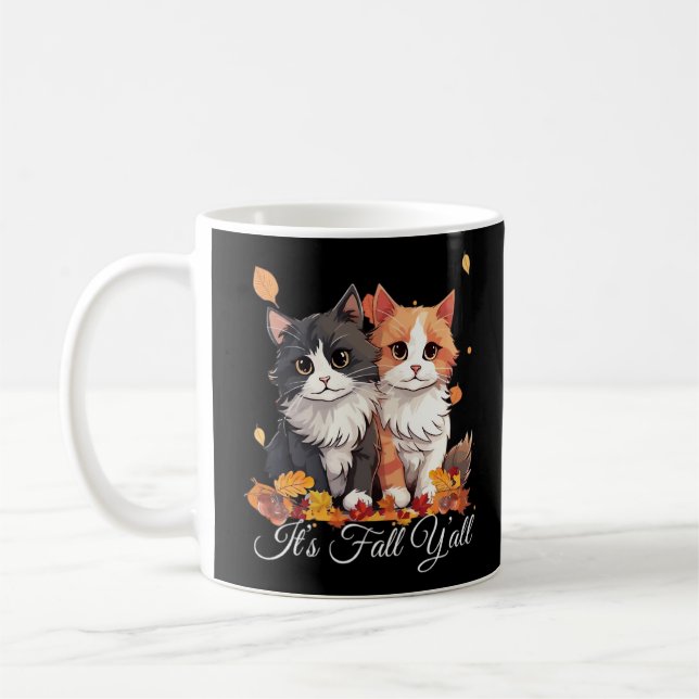 Mug C’est le chatons chatons chatons de l’automne Y’al (Gauche)