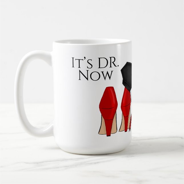 Mug C’est le Docteur maintenant - Carte de Graduation  (Gauche)