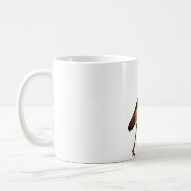 Mug C est pour la grue couronnée (Gauche)