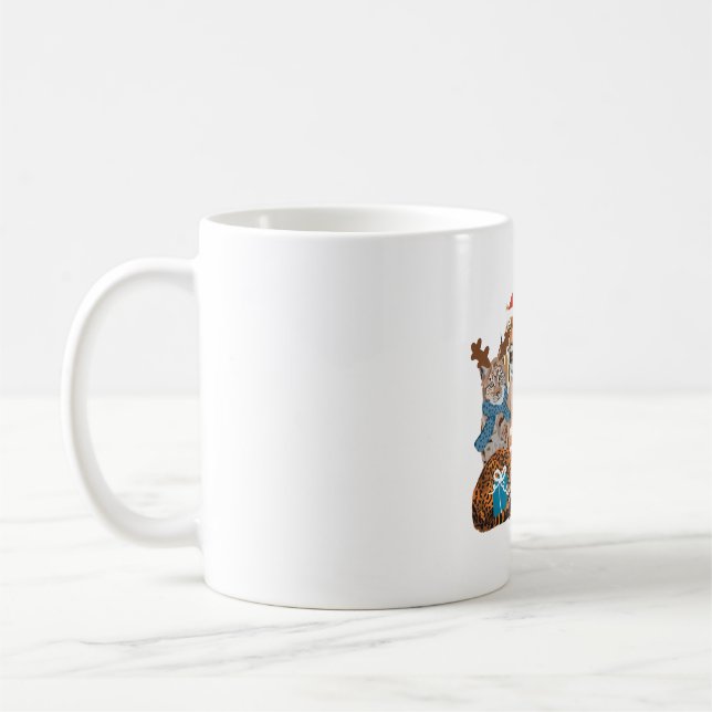 Mug C est pour Noël au zoo (Gauche)