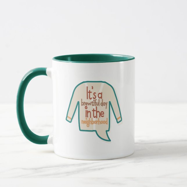 Mug C’est une journée merveilleuse dans le quartier (Gauche)