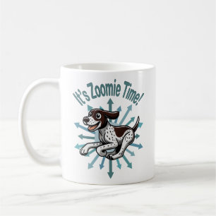 Mug C’est Zoomie Time Pointeur à cheveux courts allema
