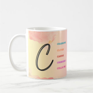 Mug "C" initial (11oz)
