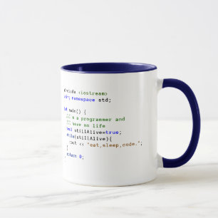 Mug C++ La boucle infinie mangent, dorment, et codent