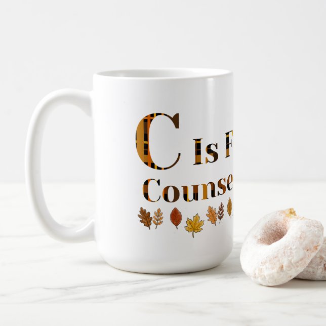 Mug C pour Conseiller Scolaire  (Avec donut)