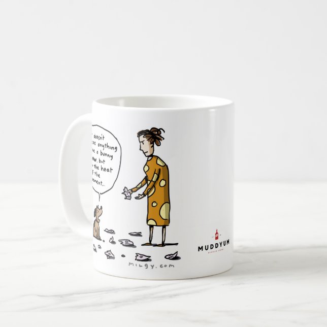 Mug Ça ne ressemble plus à un lapin... (Devant gauche)