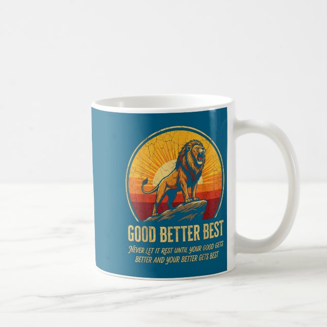 Mug Ça ne se repose jamais jusqu'à ce qu'il devienne m (Droite)
