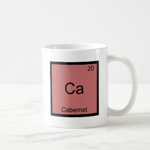 Mug Ca - Pièce en t drôle de symbole d'élément de