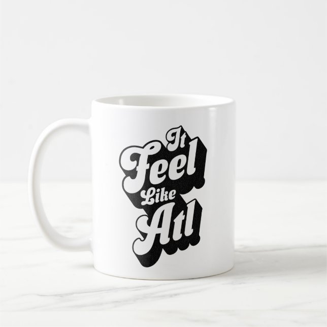 Mug Ça Ressemble À Atl Cool Atlanta Cadeau Retro Vinta (Gauche)