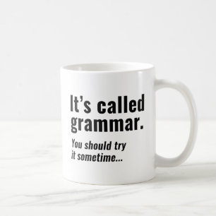Mug Ça s'appelle la grammaire